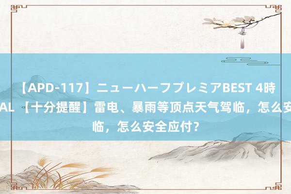 【APD-117】ニューハーフプレミアBEST 4時間SPECIAL 【十分提醒】雷电、暴雨等顶点天气驾临，怎么安全应付？