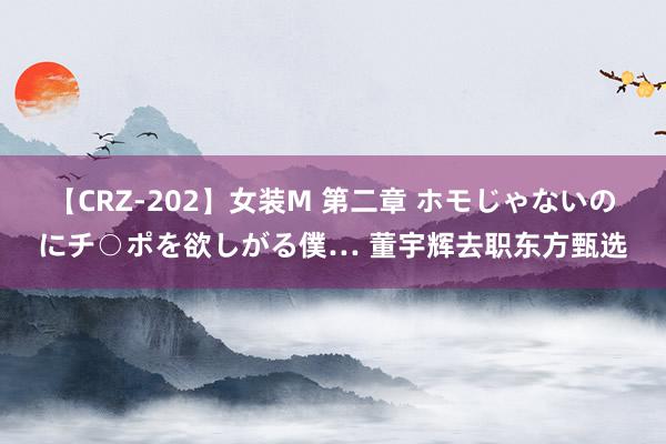 【CRZ-202】女装M 第二章 ホモじゃないのにチ○ポを欲しがる僕… 董宇辉去职东方甄选