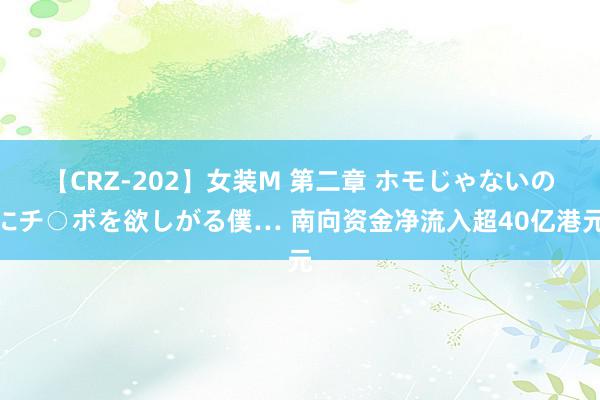 【CRZ-202】女装M 第二章 ホモじゃないのにチ○ポを欲しがる僕… 南向资金净流入超40亿港元