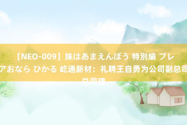 【NEO-009】妹はあまえんぼう 特別編 プレミアおなら ひかる 屹通新材：礼聘王自勇为公司副总司理