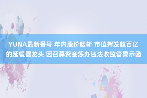 YUNA最新番号 年内股价腰斩 市值挥发超百亿的延缓器龙头 因召募资金惩办违法收监管警示函